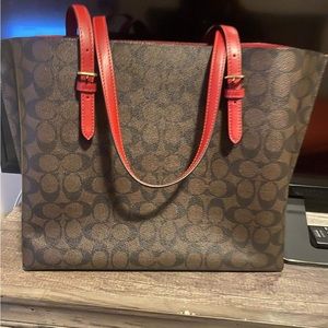 Coach Mollie Tote in Signature Canvas